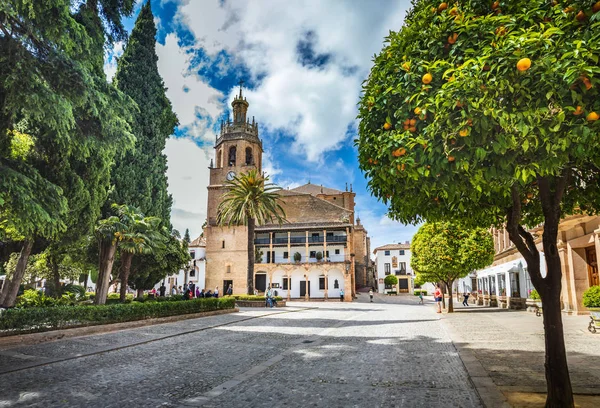 Parroquia a Santa Maria La polgármestere ronda — Stock Fotó