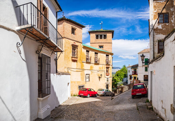 Calle Cuesta de Santo Domingo street