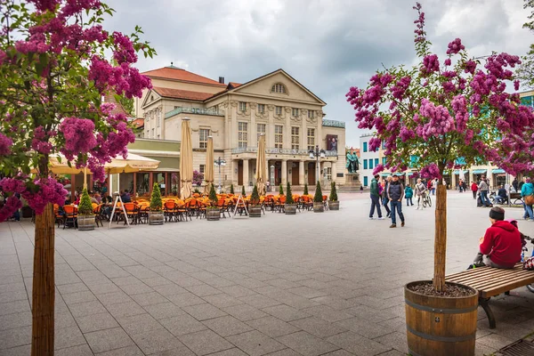 Den tyska medborgaretheatren av Weimar — Stockfoto