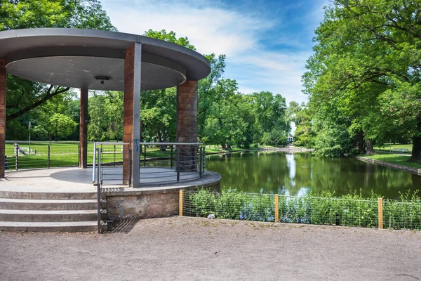 Weimarhallenpark de Weimar — Foto de Stock