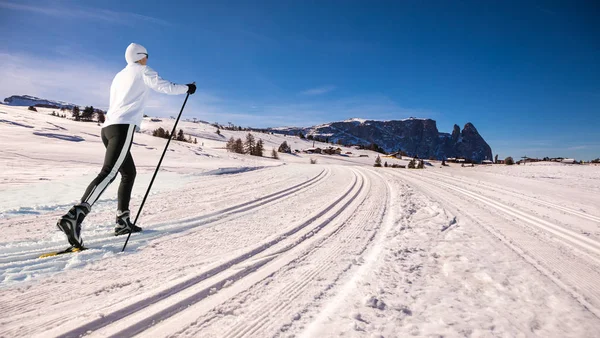 Skidområdet Groeden — Stockfoto