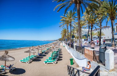 Marbella kıyı şeridi