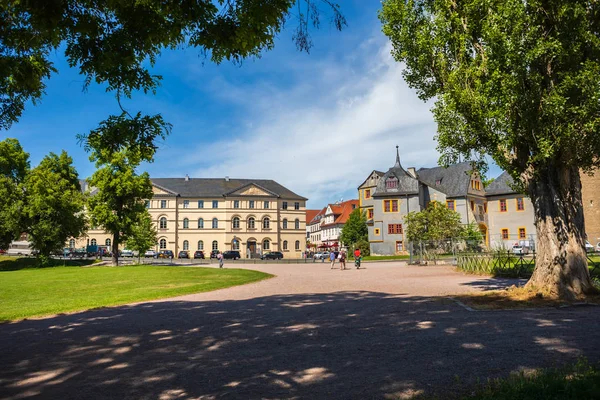 Het stadsbeeld van Weimar in Thüringen — Stockfoto