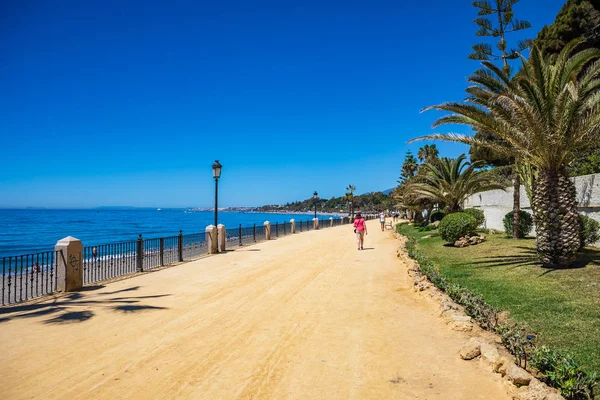 Marbella coastline — Stock Photo, Image