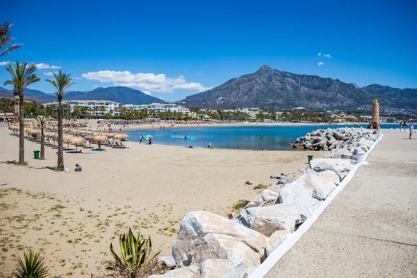 Puerto Banus nära Marbella på Costa del Sol — Stockfoto