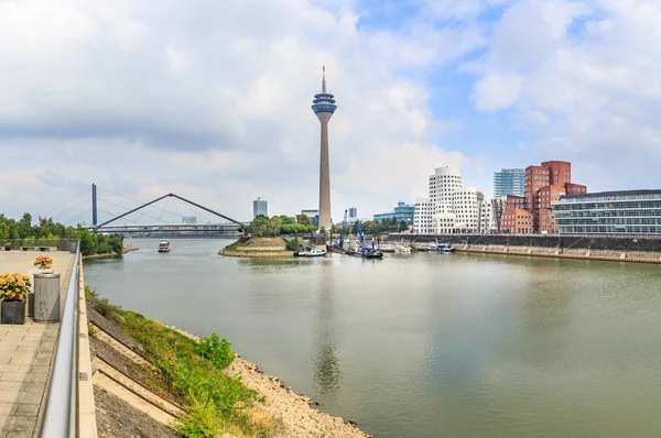 Město Dusseldorf — Stock fotografie