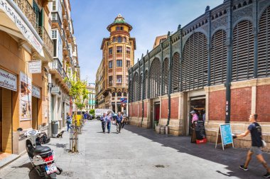 Costa del Sol üzerinde Malaga şehir 
