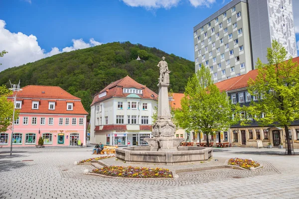 Marktplatz van Suhl — Stockfoto