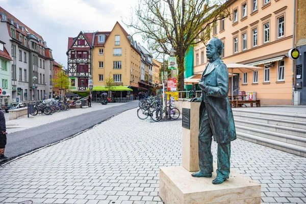 Statua Carl Zeiss a Jena — Foto Stock