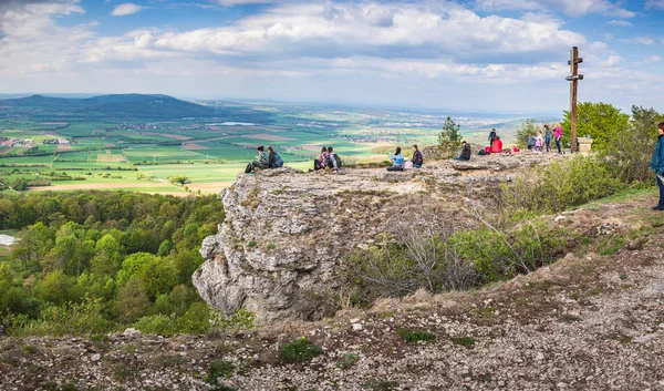 Vista desde la montaña Staffelberg — Foto de Stock