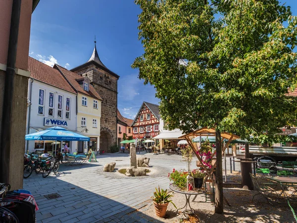 Paesaggio urbano di Lichtenfels — Foto Stock