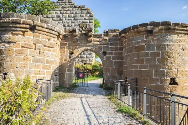 Ruina del castillo de Altenstein en Hassberge — Foto de Stock