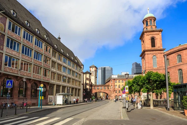 La ciudad de Frankfurt —  Fotos de Stock