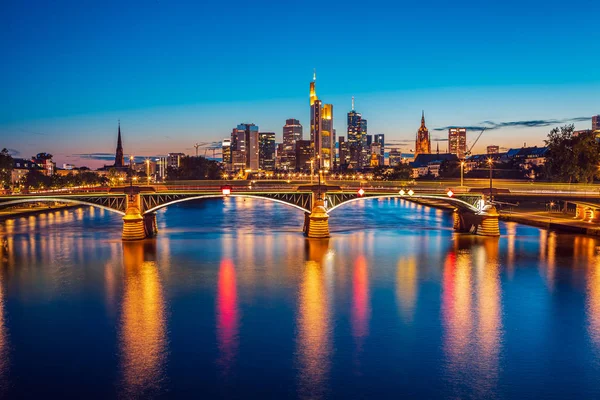 A cidade de Frankfurt — Fotografia de Stock