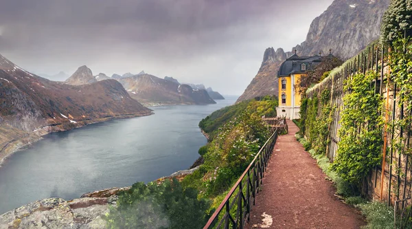 Fantasy coastal landscape — Stock Photo, Image