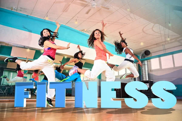 Dança fitness — Fotografia de Stock