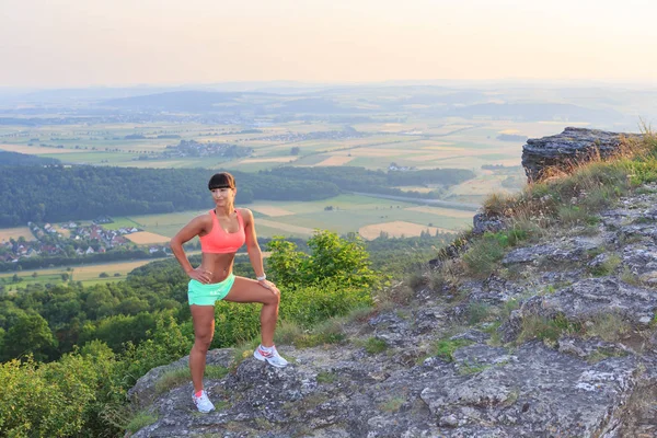 Corriendo a la cima — Foto de Stock