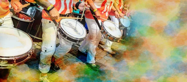 桑巴舞节的场景 — 图库照片