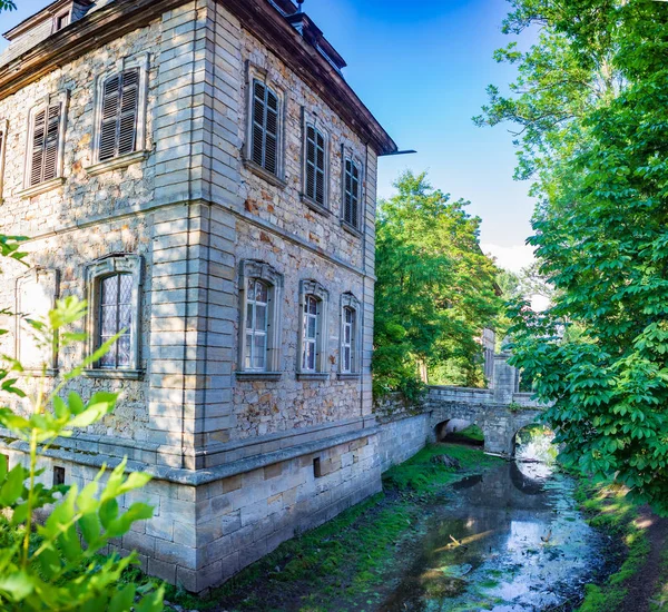 Burgenpreppachpalatset i Hassberge — Stockfoto