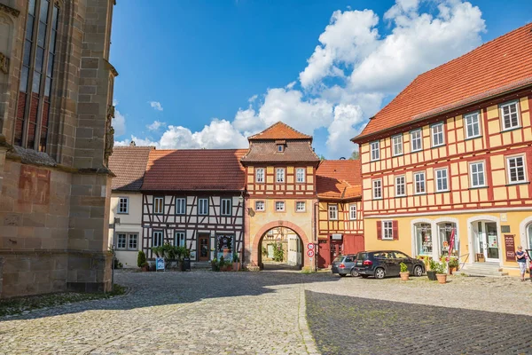 Townscape of Koenigsberg in Hassberge county — Stock Photo, Image