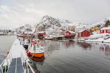 Lofoten Adalarındaki Moskenes