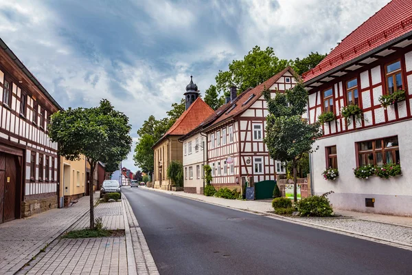 Het stadsbeeld van Bad Rodach in Beieren — Stockfoto