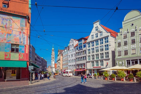 Augsburg cidade na Baviera — Fotografia de Stock