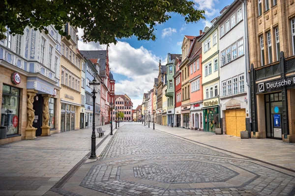 Strada Spitalgasse a Coburgo — Foto Stock