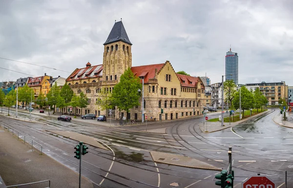 Townscape av Jena i Thüringen — Stockfoto