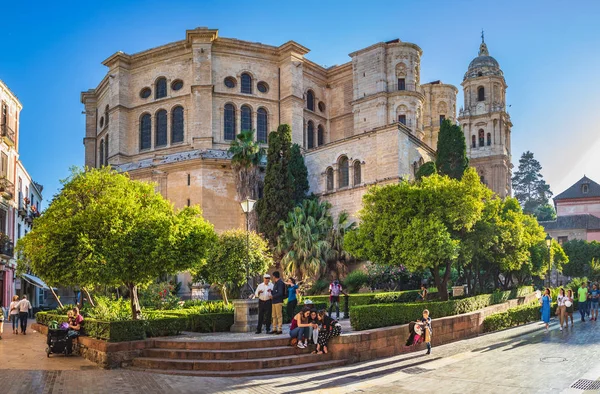 La catedral de Málaga — Foto de Stock