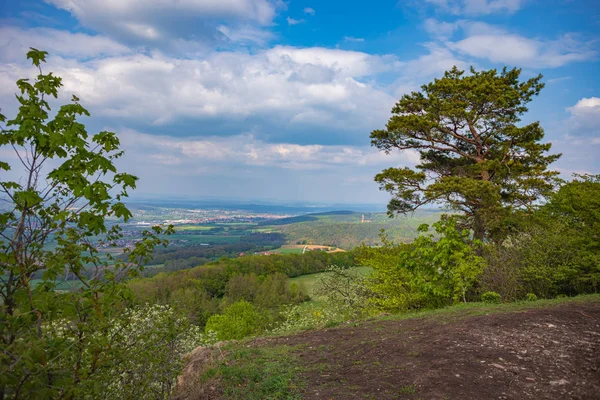 Vista desde la montaña Staffelberg — Foto de Stock