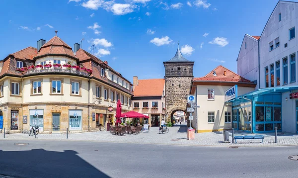 Stadtbild von Lichtenfels — Stockfoto