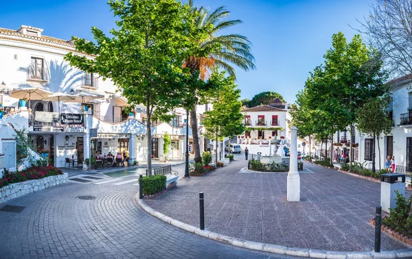 Paisaje urbano de Mijas en Andalucía — Foto de Stock