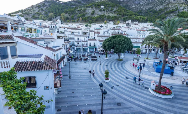 Het stadsbeeld van Mijas in Andalusië — Stockfoto