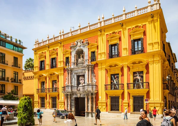 Malaga város a Costa del Sol — Stock Fotó