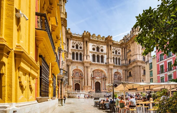 Ciudad de Málaga en la Costa del Sol — Foto de Stock