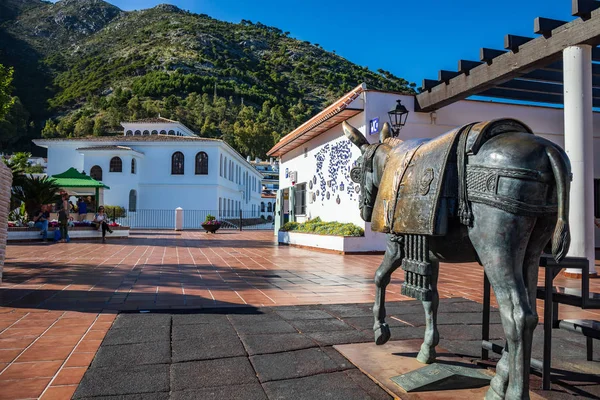 Donkey from Mijas town — Stock Photo, Image