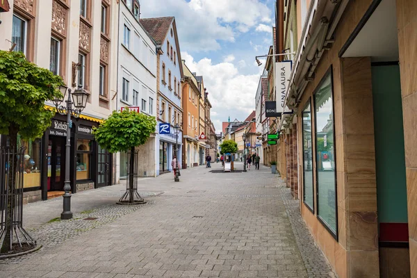 Paisaje urbano de la ciudad de Kulmbach en Baviera —  Fotos de Stock