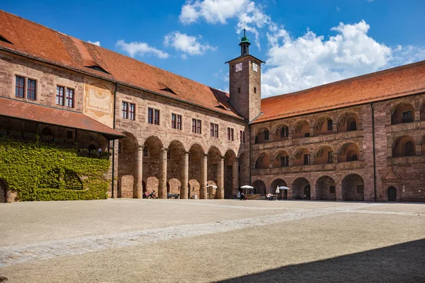 Plassenburg castle of Kulmbach — Stock Photo, Image