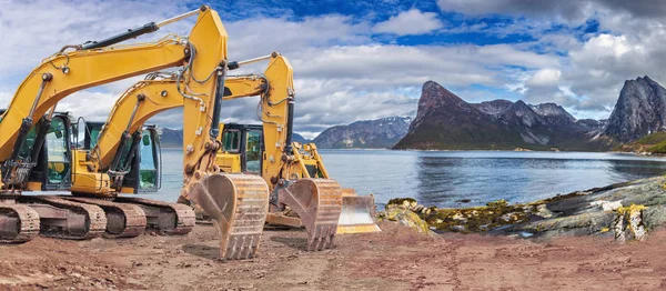 Construcción de carreteras —  Fotos de Stock