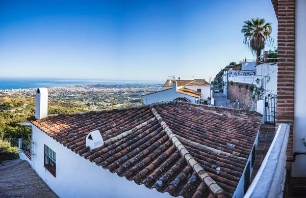 Krajobraz Mijas w Andaluzji — Zdjęcie stockowe