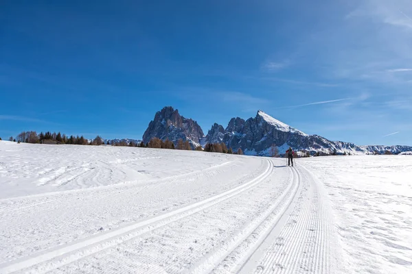Le domaine skiable Groeden — Photo