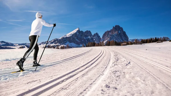 格罗登滑雪区 — 图库照片