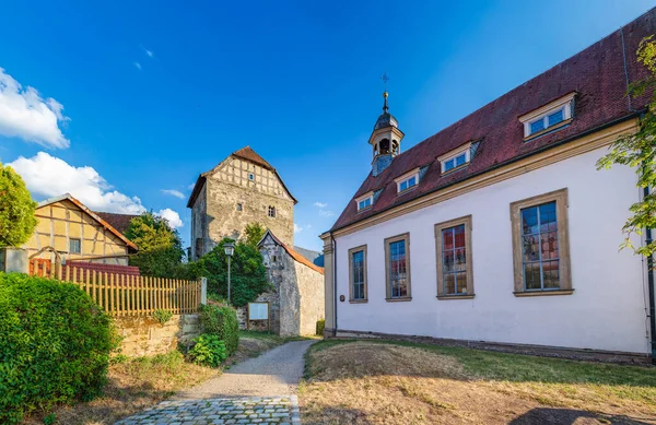 Zřícenina hradu Lichtenstein v Hassberge — Stock fotografie
