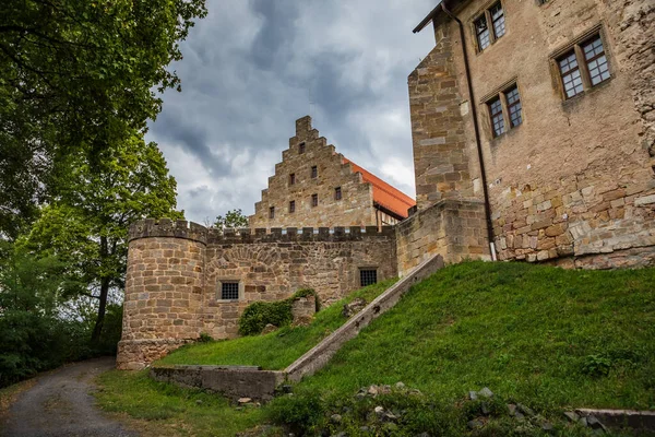 Fortaleza de Veste Heldburg cerca de Bad Colberg-Heldburg —  Fotos de Stock