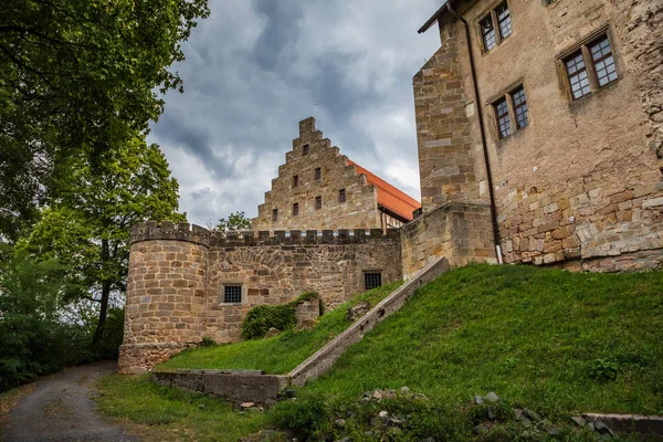 Veste Heldburg erőd közel Bad Colberg-Heldburg — Stock Fotó