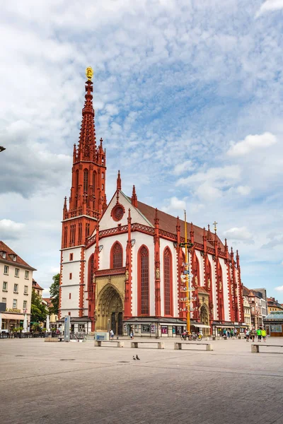 Εκκλησία Marienkapelle του Wuerzburg — Φωτογραφία Αρχείου