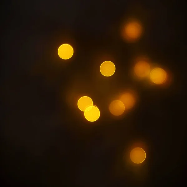 Hermoso Bokeh Oro Con Patrón Elementos Geométricos Sobre Fondo Oscuro — Foto de Stock