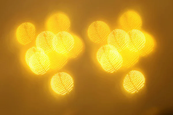 Hermoso Bokeh Oro Con Patrón Elementos Geométricos Sobre Fondo Oscuro — Foto de Stock