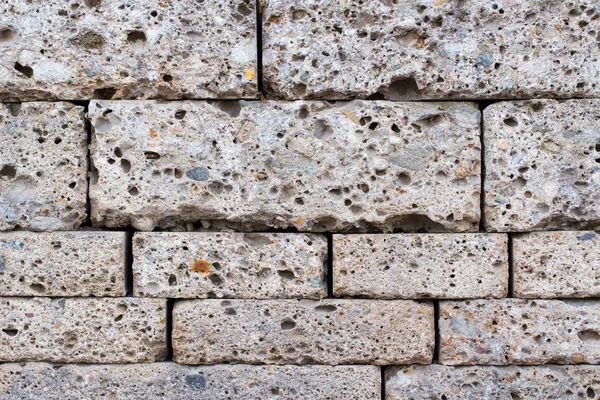 Texture of expanded block, background for advertising of building materials, concrete block. Porous background — Stock Image Texture Expanded Block Background Advertising Building Materials Concrete Block Porous Stock Photo